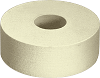 C.R. Laurence CRL 6&quot; x 2&quot; Felt Wheel - 2&quot; Arbor | YPF6X2N