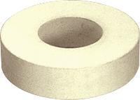 C.R. Laurence CRL 6&quot; x 1-1/2&quot; Felt Wheel - 2-3/4&quot; Arbor | YPF6