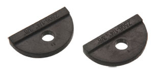 CRL 1/4&quot; Glass Round Z-Clamp Replacement Gasket -  4/pk | Z14RG