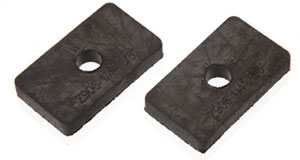 CRL 3/4&quot; Glass Square Z-Clamp Replacement Gasket - Pack of 2 | Z58SG