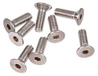 CRL Stainless Steel Z-Clamp Screws - Package | ZCS5X15SS