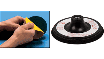 C.R. Laurence 3M 4&quot; QRS Mount Disc Pad  | ZDP4Q58