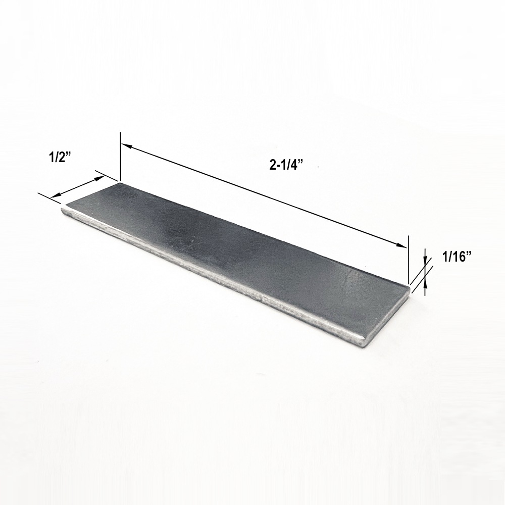 Shower Door Stainless Steel Strike Plate  | ZTRQ