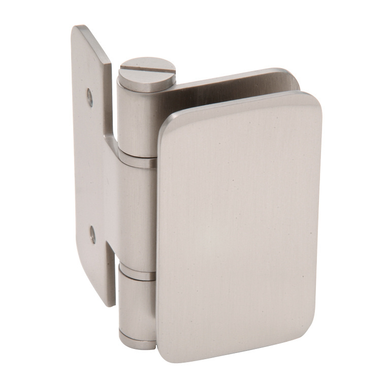 CRL Zurich 03 Series Brushed Nickel Wall Mount Inswing Hinge | ZUR03BN
