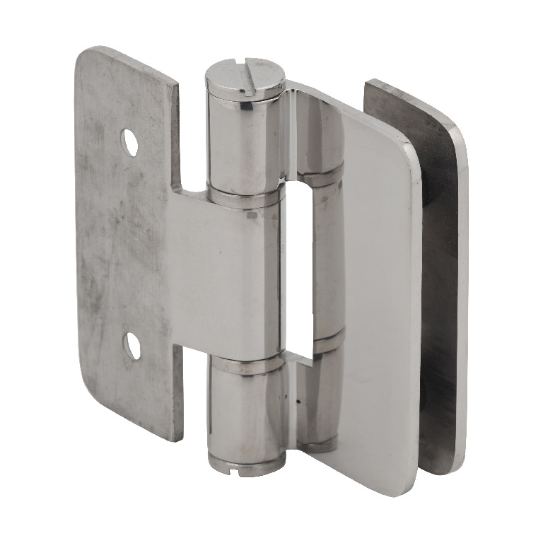 CRL Zurich 05 Series Polished Stainless Wall Mount Outswing Hinge | ZUR05PS