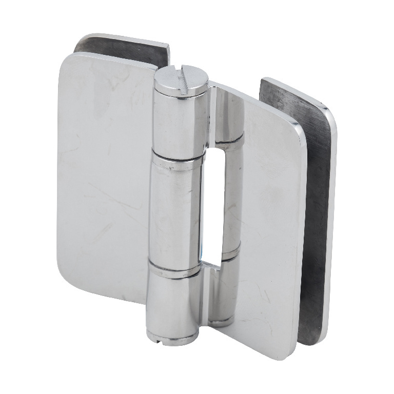 CRL Zurich 07 Series Polished Stainless Steel Glass-to-Glass Inline Outswing Hinge | ZUR07PS