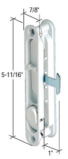 C.R. Laurence CRL White Sliding Screen Door Latch and Pull | A222