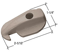 C.R. Laurence CRL Stone Sliding Screen Door Latch for Andersen Doors | A233