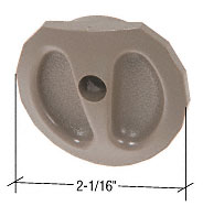 C.R. Laurence CRL Stone Sliding Screen Door Latch for 1982 to 1989 Andersen Two Panel Doors | A234