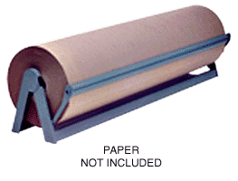 36&quot; Kraft Paper Horizontal Dispenser | Horizontal Paper Roll Cutter | A50036