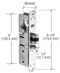 C.R. Laurence CRL Adams Rite 1-1/8&quot; Backset Deadlatch Lock- Left Handed | AR45133L
