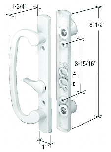 Sliding Glass Patio Door Hardware: Mortise Locks, Handles Sets, Pulls | C1280
