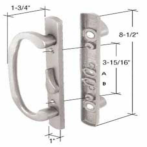 Sliding Glass Patio Door Hardware: Mortise Locks, Handles Sets, Pulls | C1282