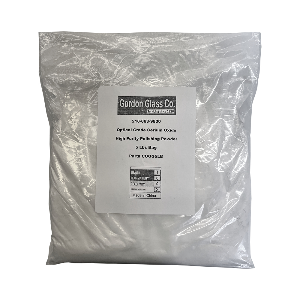 Optical Grade High Purity Cerium Oxide Polishing Compound | Optical Grade Cerium Oxide Glass Polish | COOG5LB
