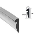 Gordon Glass&#174; Clear 7/16" Wide Glazing Spline for Framed Shower Doors - 18 ft Roll