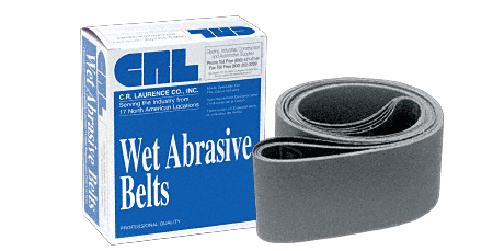 C.R. Laurence CRL 4&quot; x 106&quot; 120 Grit Wet-Dry Abrasive Belts - 5 pack | CRL4X106120X