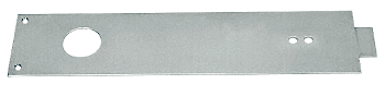 C.R. Laurence CRL Aluminum Cover Plate for Overhead Concealed Door Closers | CRL8010CPAL