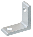 C.R. Laurence CRL Satin Anodized Brace for Partition Posts | D664A