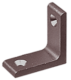C.R. Laurence CRL Duranodic Bronze Brace for Partition Posts | D664DU