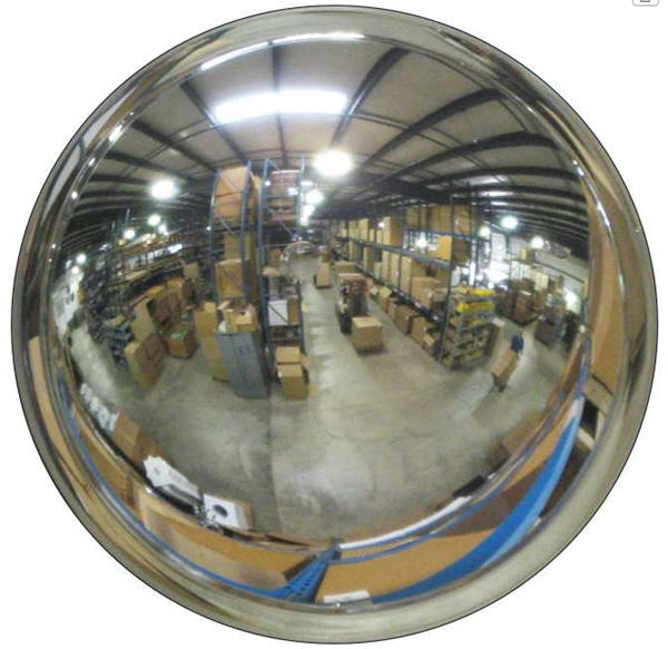 16&quot; Acrylic DomeVex Wide View Convex Mirror Indoor with Hardboard Backing | CVI164DPT