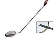 Convex Inspection Mirror with 12&quot; Face and 42&quot; Handle | DM12C