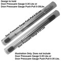 Plastic Protective Tube for Door Pressure Gauges (use with Door Pressure Gauge and Door Pressure Gauge Push-Pull)