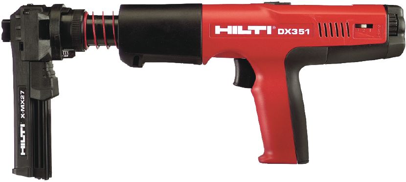 Hilti DX 351 Fully Automatic Powder-Actuated Tool with X-MX 32 Magazine - 374308 | FAP351