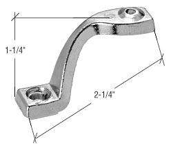 C.R. Laurence CRL Chrome C1034 Handle Brackets | E2102