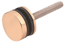 C.R. Laurence CRL Polished Brass Replacement Washer/Stud Kit for Single-Sided and Combination Door Pull | F41SKBR