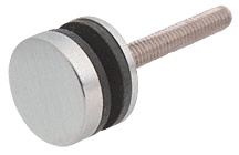 C.R. Laurence CRL Brushed Stainless Steel Replacement Washer/Stud Kit for Single-Sided and Combination Door Pull | F41SKBS