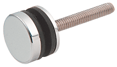 C.R. Laurence CRL Polished Stainless Steel Replacement Washer/Stud Kit for Single-Sided and Combination Door Pull | F41SKPS