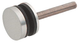 C.R. Laurence CRL Satin Anodized Replacement Washer/Stud Kit for Single-Sided and Combination Door Pull | F41SKSA