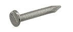 C.R. Laurence CRL 3/8&quot; x 18 Flat Head Nails - Package | FH38