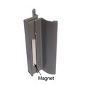 Oil Rubbed Bronze Frameless Shower Door Handle with Magnet 