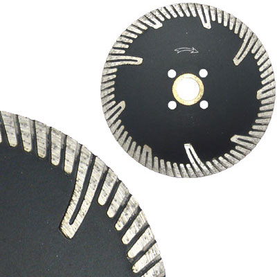Continuous Rim 10&quot; Blade with Deep Drop Turbo Segment and Undercut Protection | GLCTL10DP