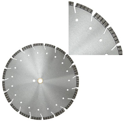 Multi-Purpose Laser Welded Drop Segment 14&quot; Turbo Blade | GLDST14CB
