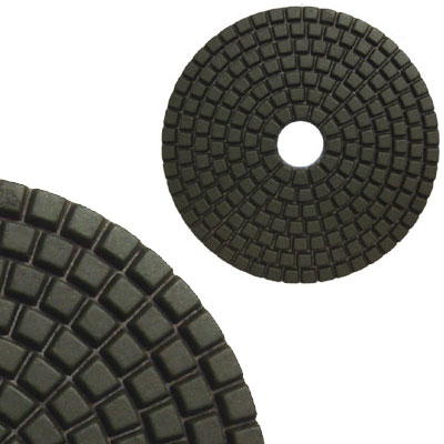 Super Premium 5&quot; (3.0mm) Wet 50 Grit Flexible Polishing Pad | GLFP50050W30