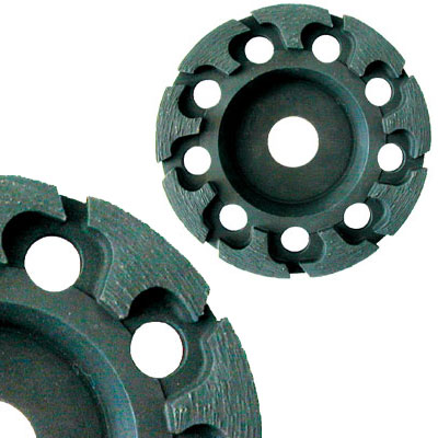 T-Turbo 7&quot; Segment Cup Wheel with 5/8 mm Arbor | GLGCH07A
