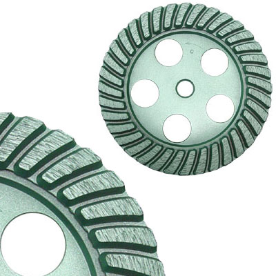 Diamond Flat Turbo Cup Wheel For Granite and Marble 6&quot; Diameter | GLGCTG06F