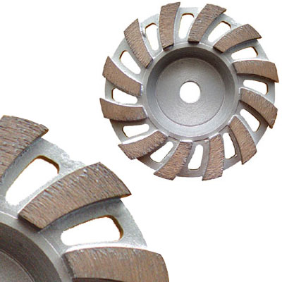 Super 5&quot; I- Segment Turbo Cup Wheel with 7/8 mm Arbor | GLGCX05A
