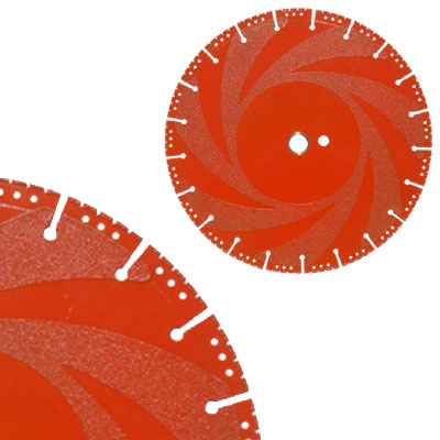 Laser Welded 14&quot; Demolition Blade with Swirl Electroplated Diamond Protection | GLLSDD1404C