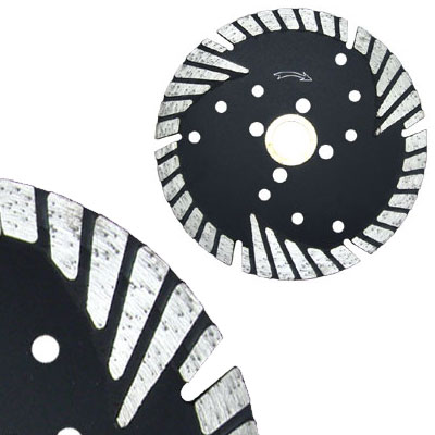 Segmented 7&quot; Turbo Teeth Blade with Undercut protection | GLSTM07DP