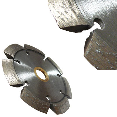 Laser Welded 4&quot; Crack Chaser Blade with .375&quot; Segment Width | GLTCC0412A9