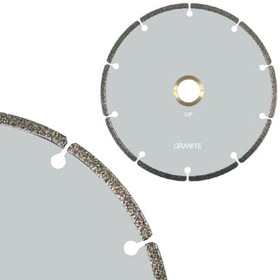 Electroplated Granite Cutting 7&quot; Blade | GLTEPG07