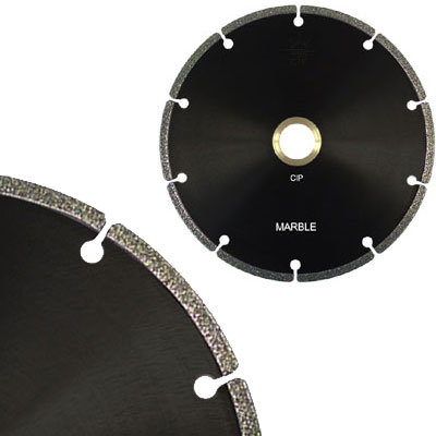 Electroplated Marble Cutting 7&quot; Blade | GLTEPM07