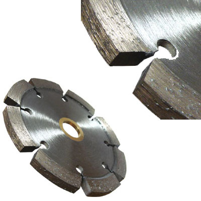 Laser Welded 7&quot; Tuck Point Diamond Blade with .375&quot; Segment Width | GLTPS0710A9