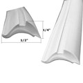 Gordon Glass&#174; Gray Shower Door Replacement Spline - 18 ft Roll