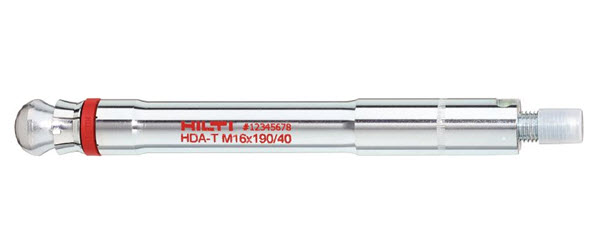 Hilti HDA-T Ultimate Performance Through-Set Undercut Anchor for Dynamic Loads M10 x 100/20 - 331545 - 12 Pieces | HDATUA101002012