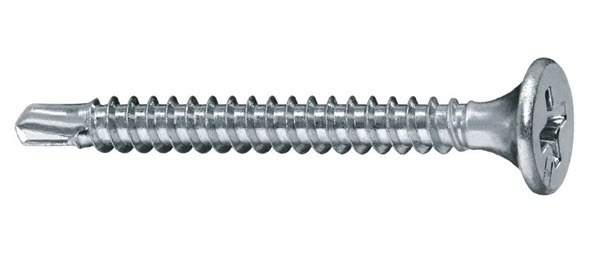 Hilti PBH -SD Zinc Single Self-Drilling Drywall Screws 8  x 3&quot; - 1400 Pieces - 86223 | PBHSDZSDDS83