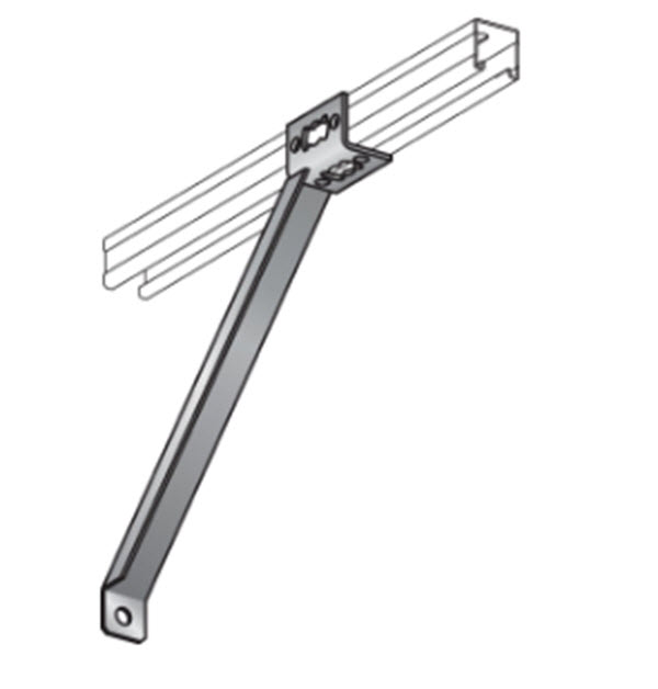 Hilti Channel System Angle Brace MQK-SL-R SS316 - 304010 | CSABMQKSLRSS
